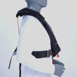 Tribord Gilet De Sauvetage Gonflable Adulte LJ 150N+ AIR Série Limitée Noir -Pêche En Mer Boutique gilet de sauvetage gonflable adulte lj 150n air serie limitee noir 3