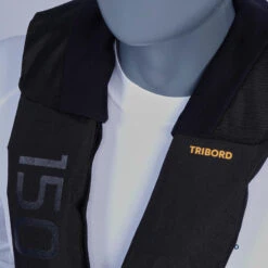 Tribord Gilet De Sauvetage Gonflable Adulte LJ 150N+ AIR Série Limitée Noir -Pêche En Mer Boutique gilet de sauvetage gonflable adulte lj 150n air serie limitee noir 6