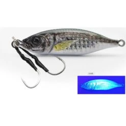 Jig Mer Little Jack Metal Adict 06 60g (Hikari Aji UV - 60g)