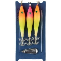 Kit Prêt à Pêcher SW ETU KIT SQ 3 Turluttes Pêche Des Seiches Et Calamars -Pêche En Mer Boutique kit pret a pecher sw etu kit sq 3 turluttes peche des seiches et calamars 2