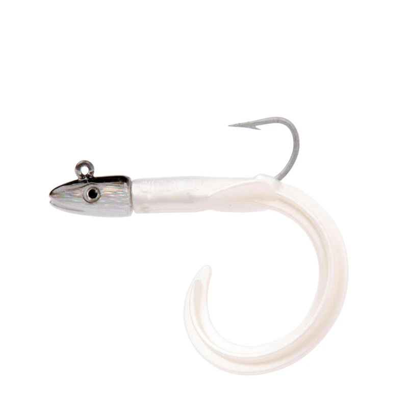 Leurre Civelix 12cm 8gr Blanc X2 Pêche En Mer 4 Leurre Civelix 12cm 8gr Blanc X2 Pêche En Mer – Image 2