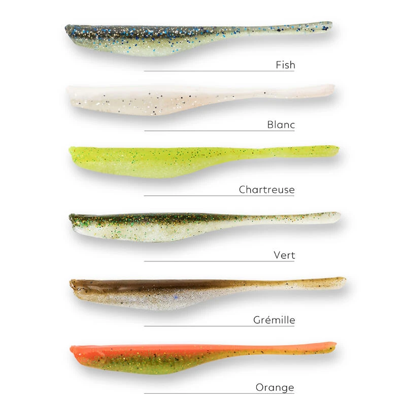 LEURRE SOUPLE FINESS AVEC ATTRACTANT WXM YUBARI FINSS 130 BLANC 4 LEURRE SOUPLE FINESS AVEC ATTRACTANT WXM YUBARI FINSS 130 BLANC – Image 2